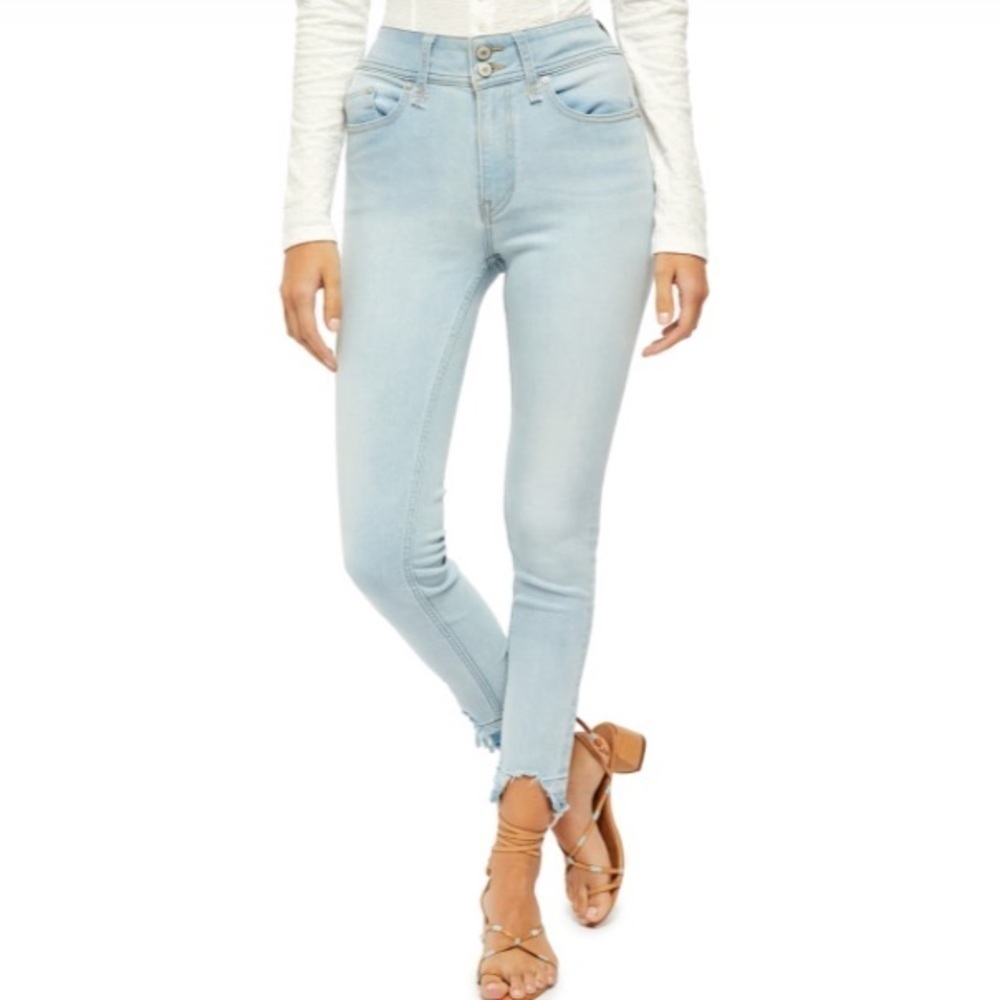 We the Free wild child skinny jeans Havana blue 28 - Picture 3 of 14